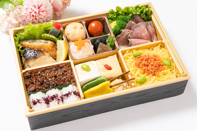 牛タンしぐれ煮とおばんざい～黒トリュフ薫る 国産牛ロースト御膳～