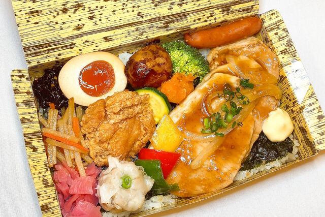 特製和い寿海苔弁 豚ロース生姜焼