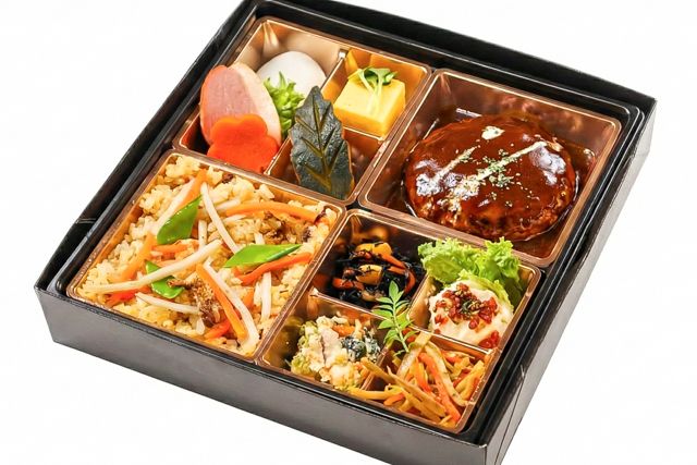 【熨斗対応可】槐（えんじゅ）～出汁にこだわった鶏五目と煮込みハンバーグ～