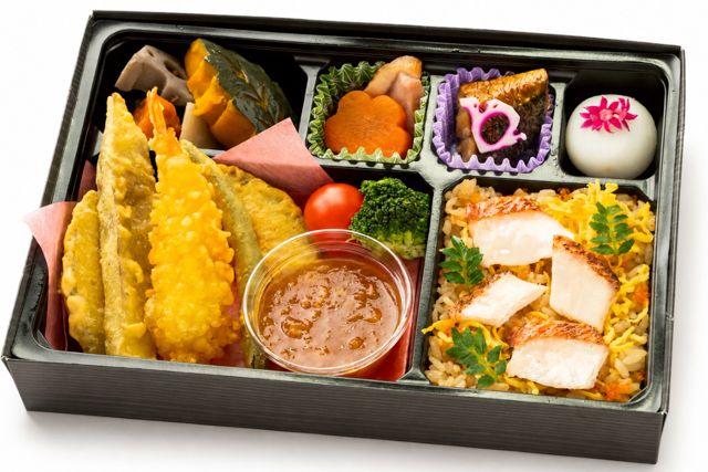 【熨斗対応可】初虹（はつにじ）〜鯛めしと天麩羅4種〜