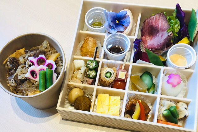 【春限定創作会席膳】牛すき煮ご飯添え