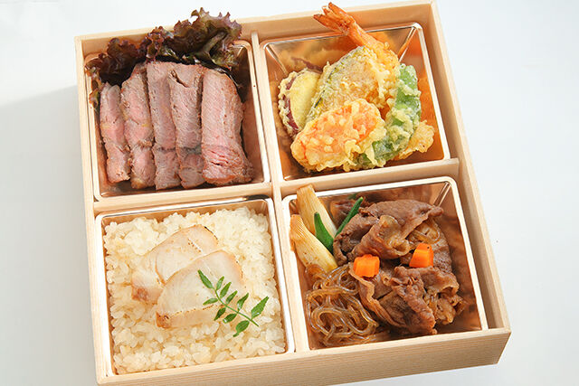 彩り匠和膳～鯛めし＆すき焼き＆天婦羅＆ステーキ～