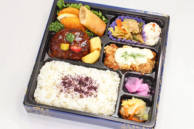 ハンバーグとチキン南蛮弁当 （NO.120）