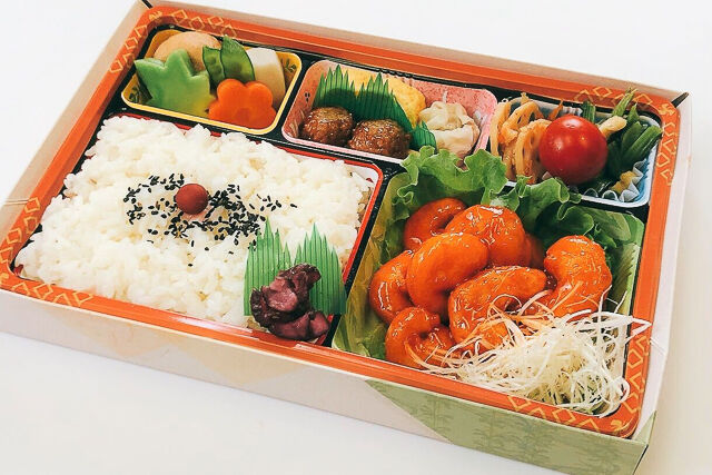 エビチリ弁当