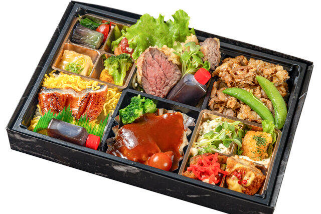 うなぎと黒毛和牛の贅沢御膳