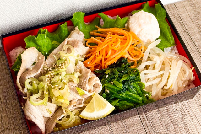 ねぎ塩豚カルビ焼肉重