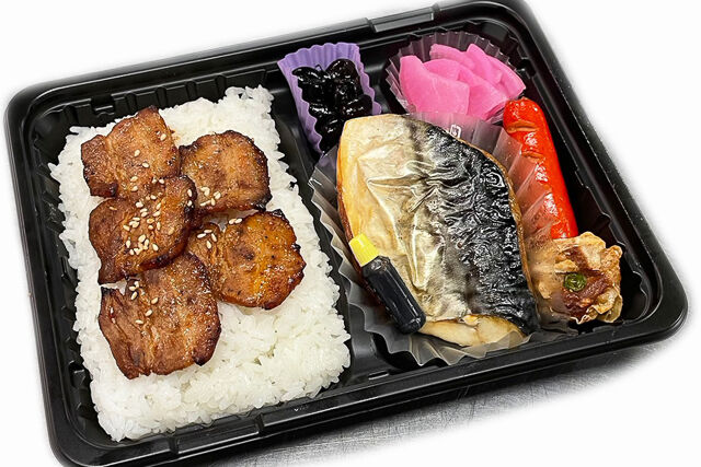 豚めし弁当（鯖の塩焼）