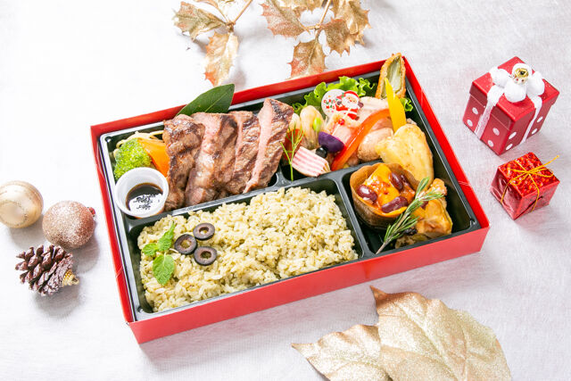 【クリスマス限定】牛肩ロースの直火網焼きステーキグリル