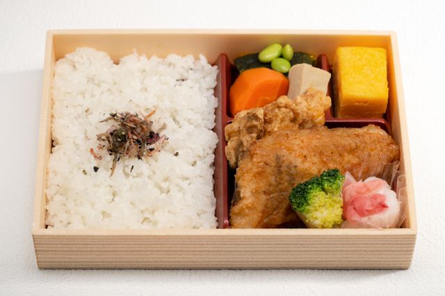 【ボリューム満点】サバの竜田揚げ幕の内