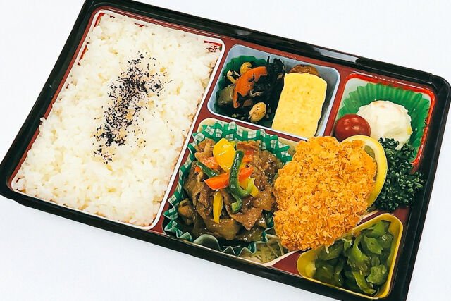 【秀膳】ガッツリ牛焼肉＆柔らかヒレカツ御膳