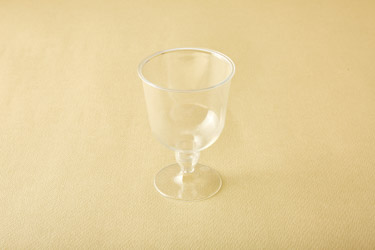 プラスチックワインカップ1個